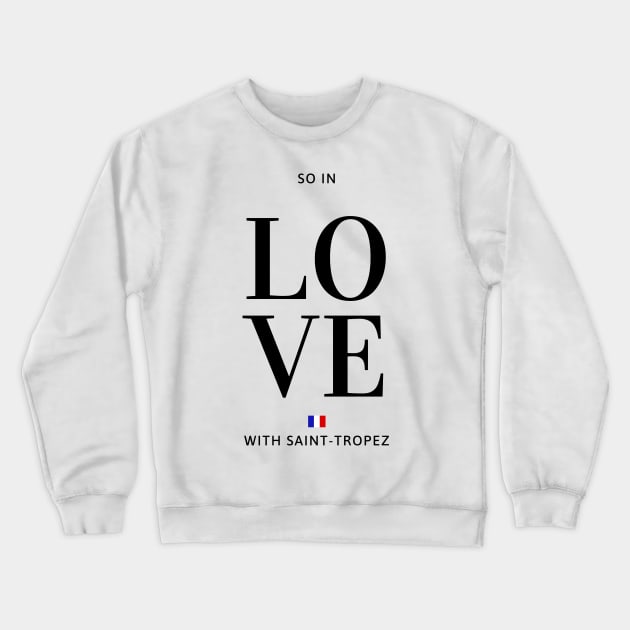 So in love with Saint Tropez Crewneck Sweatshirt by la chataigne qui vole ⭐⭐⭐⭐⭐